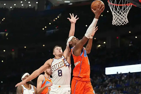 16连胜追历史!雷霆138-89碾压太阳晋级NBA杯西部决赛