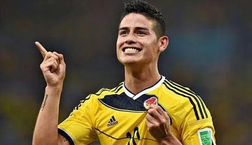 J罗则是世界杯中出现最大的黑马,获得了2014世界杯金靴